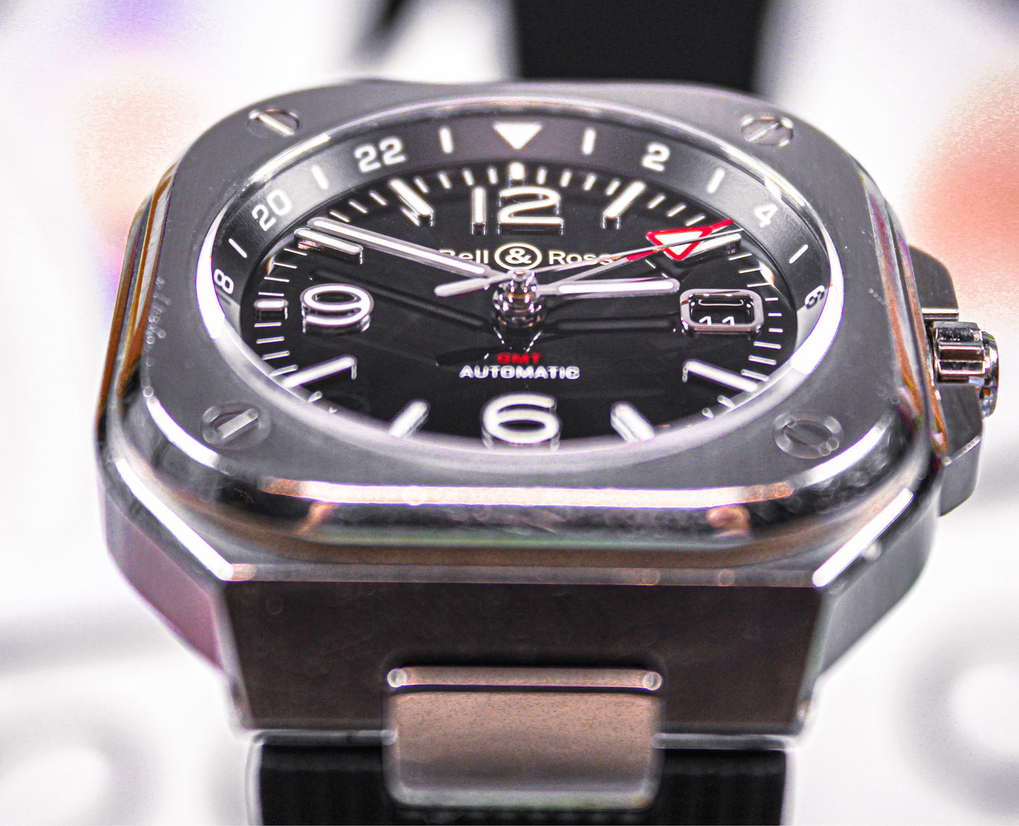 Bell & Ross BR05-GMT BR05G-BL-ST/STB