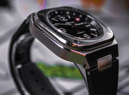 Bell & Ross BR05-GMT BR05G-BL-ST/STB