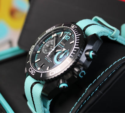 Omega Seamaster Planet Ocean Chronograph Entz Deep Black 215.92.46.51.01.003