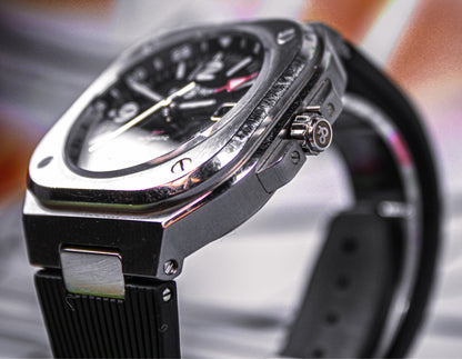 Bell & Ross BR05-GMT BR05G-BL-ST/STB
