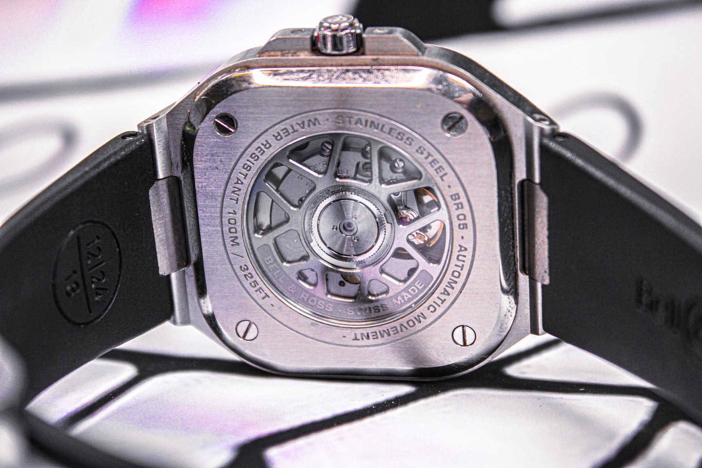 Bell & Ross BR05-GMT BR05G-BL-ST/STB