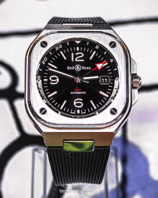 Bell & Ross BR05-GMT BR05G-BL-ST/STB