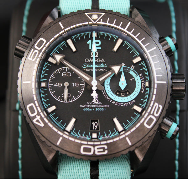 Omega Seamaster Planet Ocean Chronograph Entz Deep Black 215.92.46.51.01.003