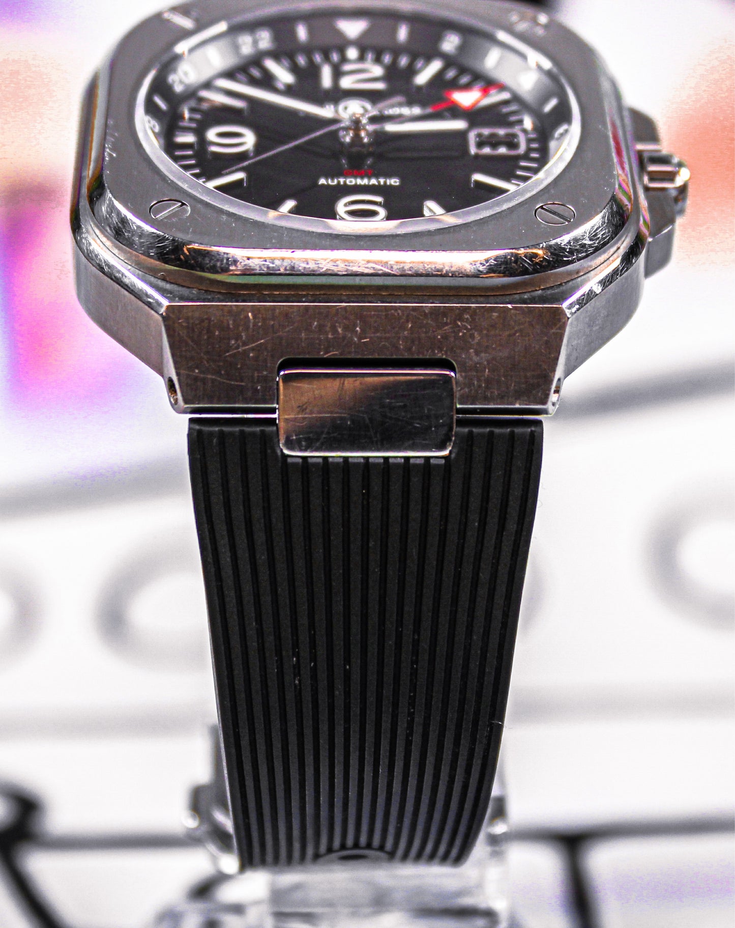 Bell & Ross BR05-GMT BR05G-BL-ST/STB
