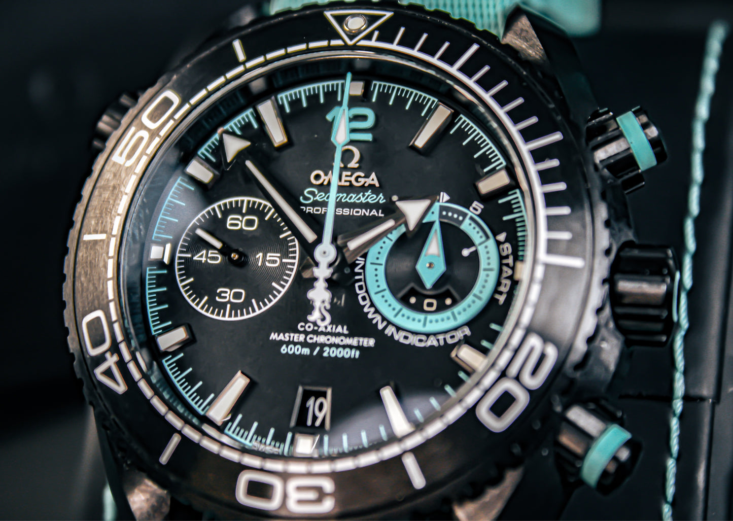 Omega Seamaster Planet Ocean Chronograph Entz Deep Black 215.92.46.51.01.003